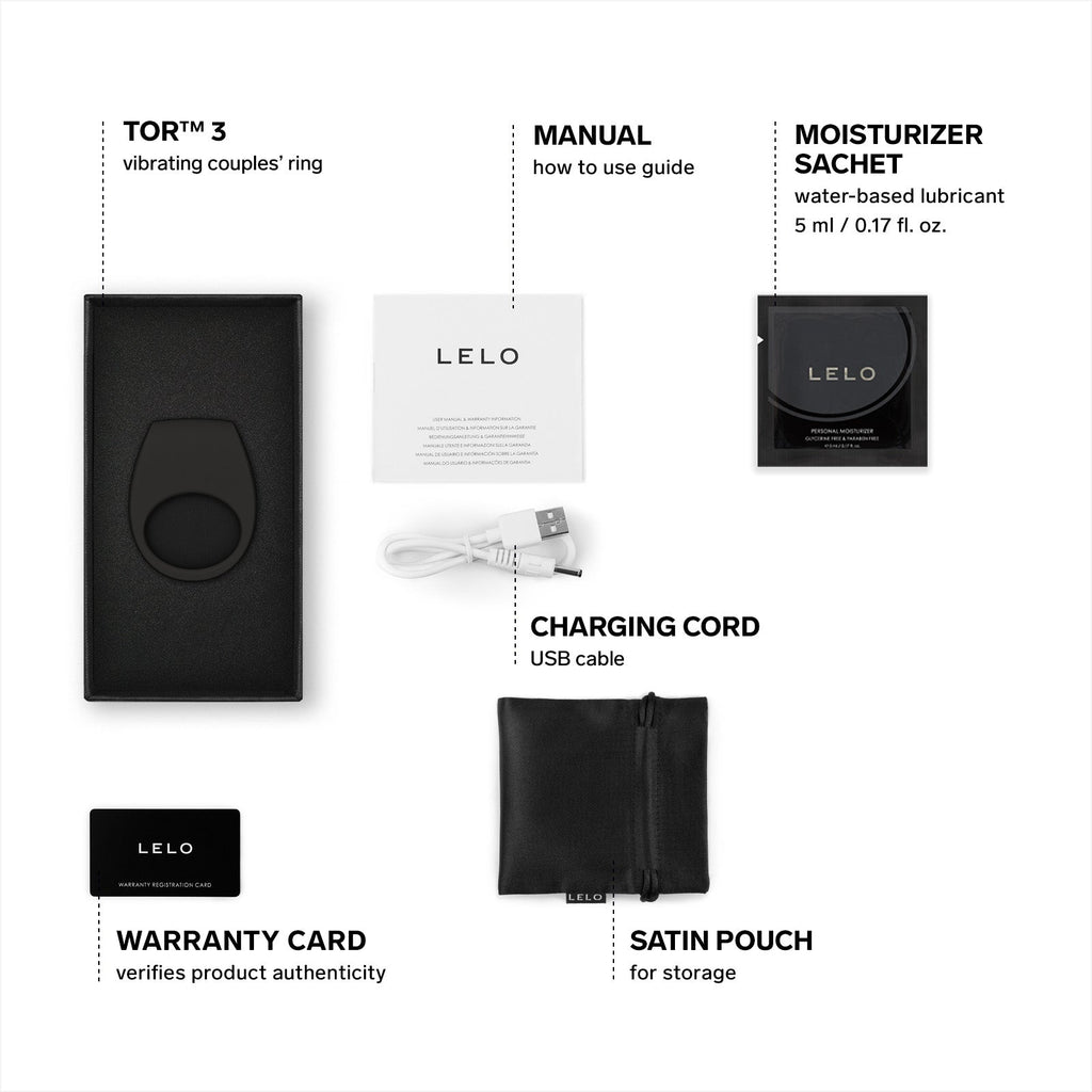 LELO Tor 3 Vibrations-Penisring App-gesteuert