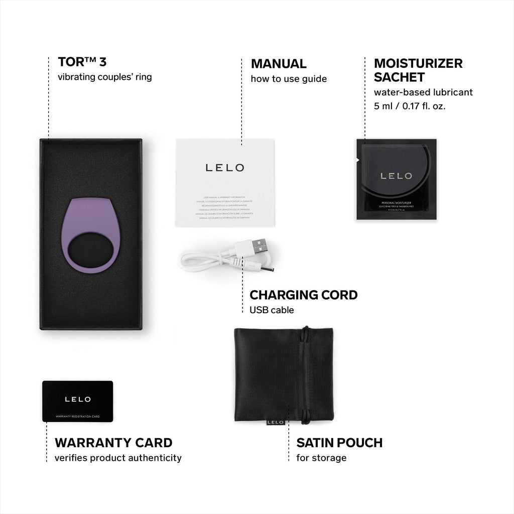LELO Tor 3 Vibrations-Penisring App-gesteuert