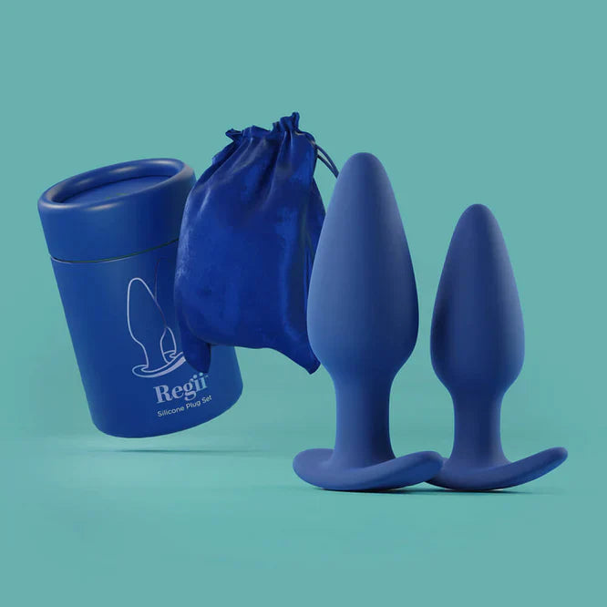 Biird Regii Silicone Anal Plugs Set 2-Pcs