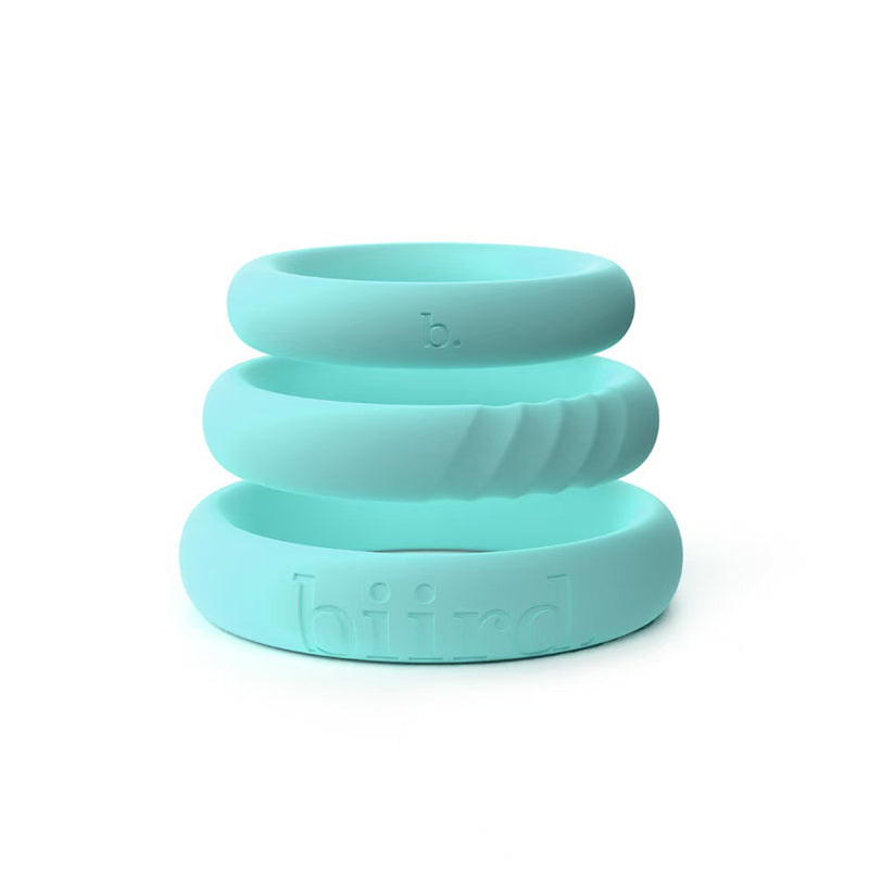 Biird Riin Silicone Penis Rings Set 3-Pcs