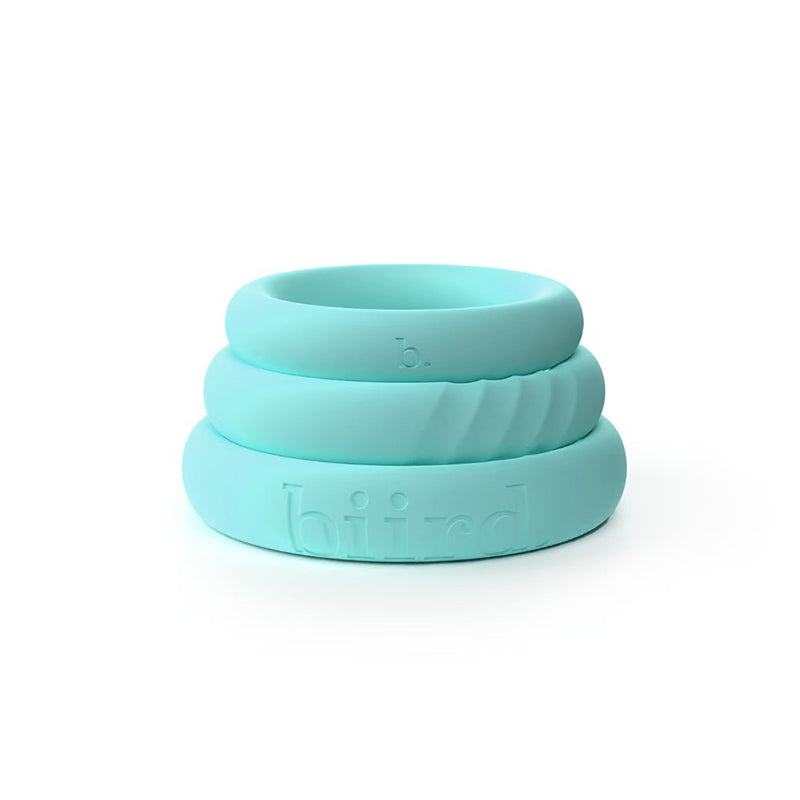 Biird Riin Silicone Penis Rings Set 3-Pcs