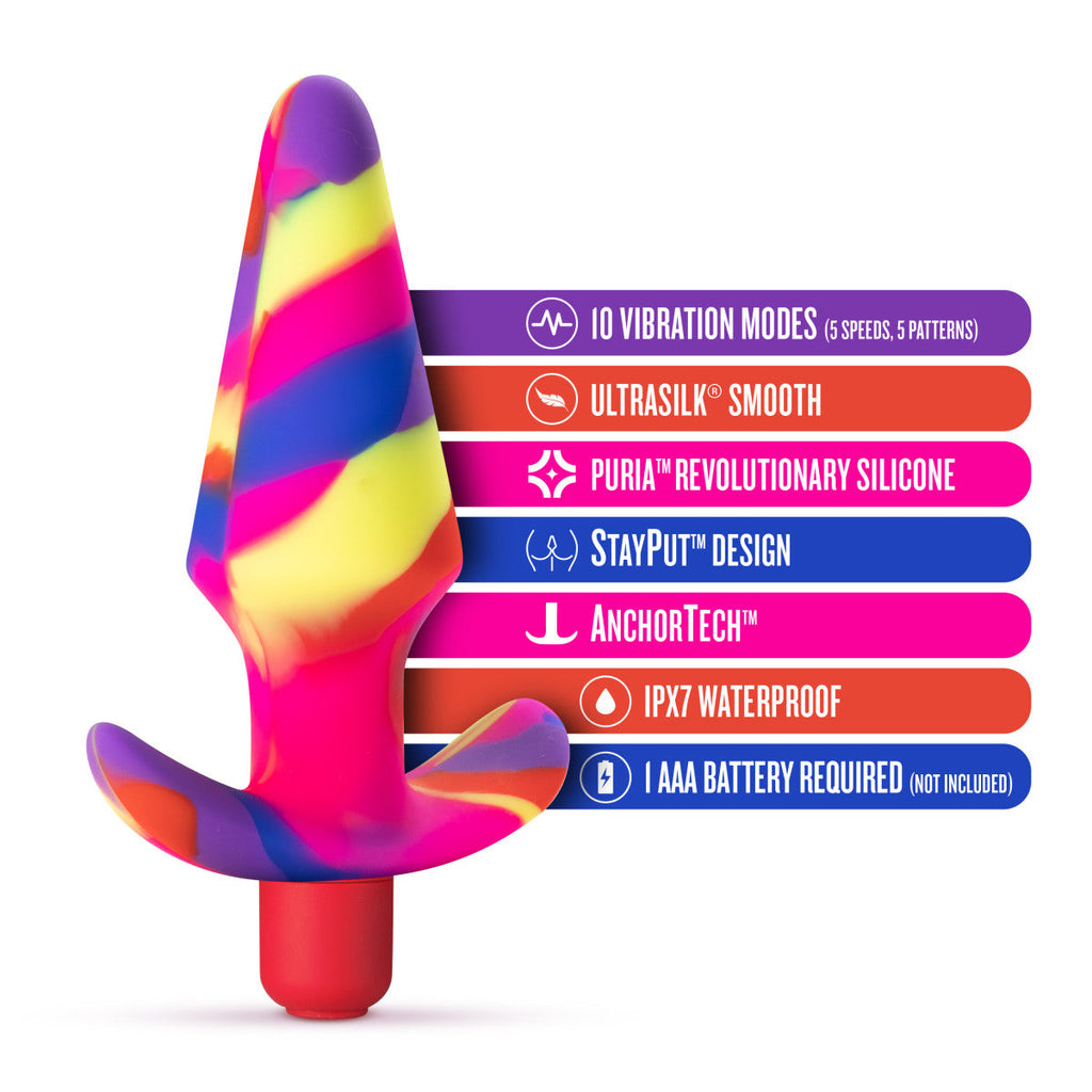 Blush Avant Artisan 5-Inch Vibrating Butt Plug