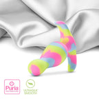 Blush Avant Kaleido Lime: Artisan 3 Inch Butt Plug