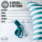 Blush Noje Juniper Wiederaufladbarer Vibrations-Penisring