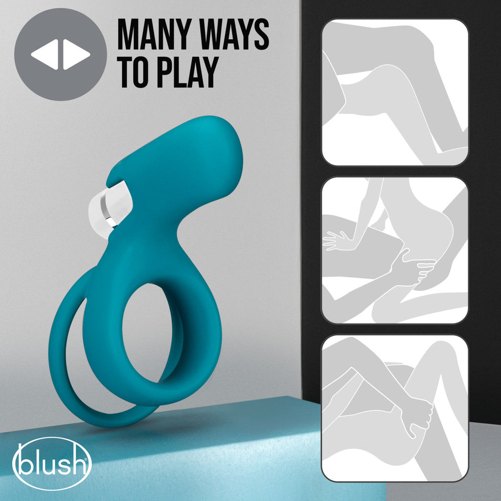 Blush Noje Juniper Wiederaufladbarer Vibrations-Penisring