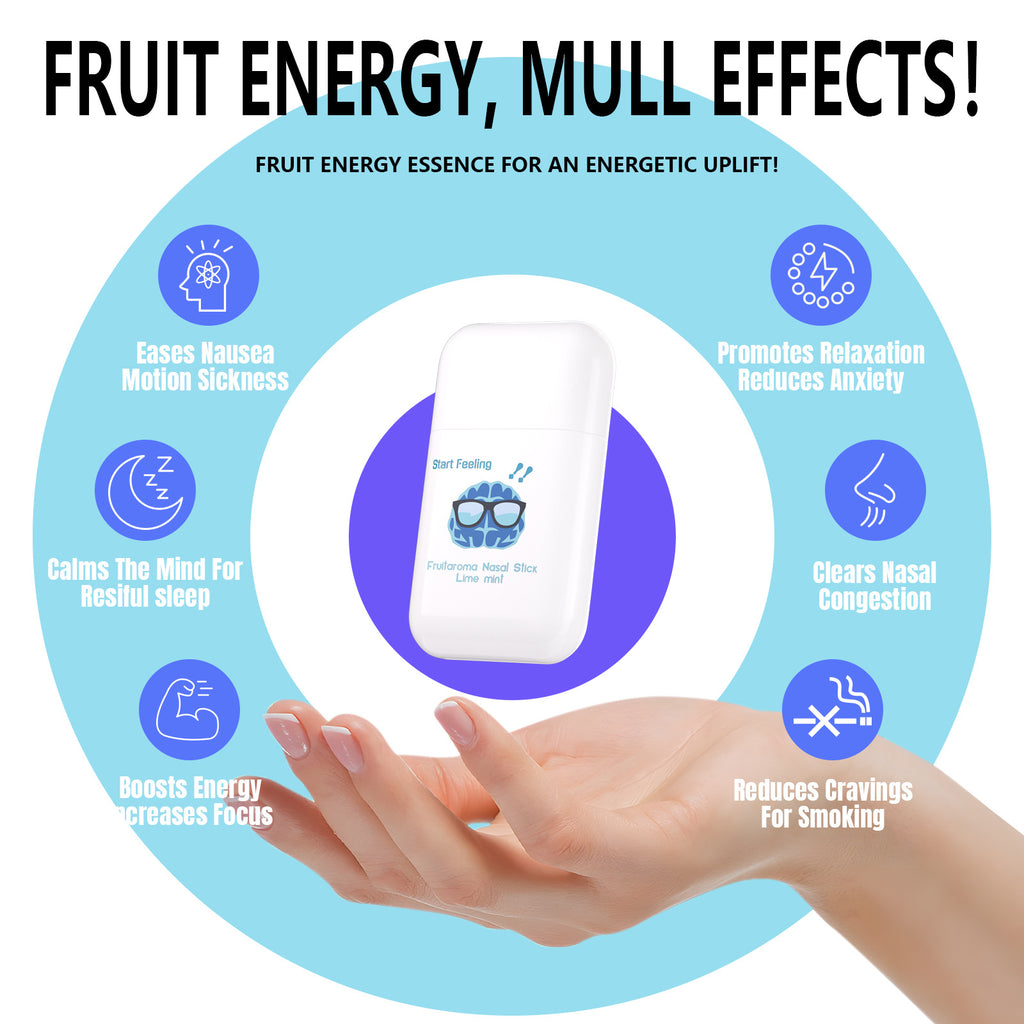 CAUSONE Start Feeling Fruit Aromatherapy Nasal Inhaler Stick
