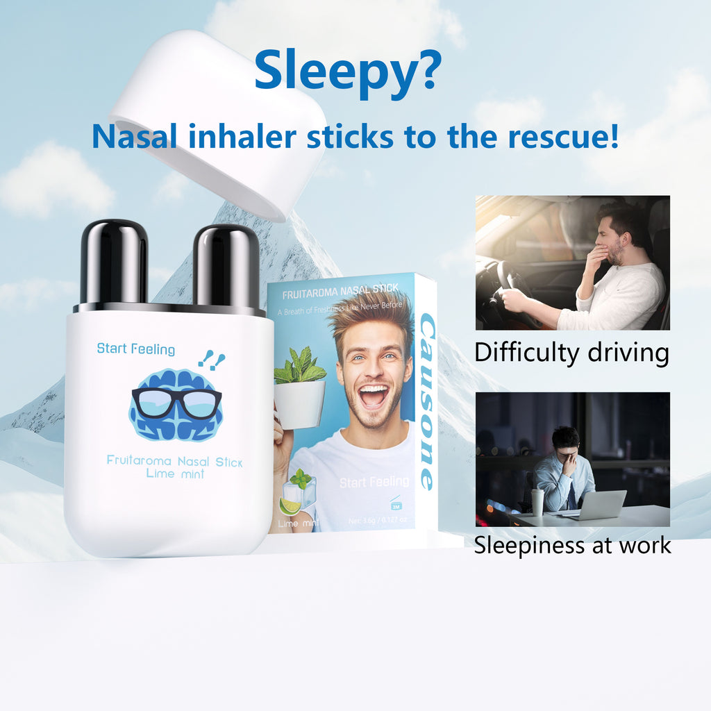 CAUSONE Start Feeling Fruit Aromatherapy Nasal Inhaler Stick