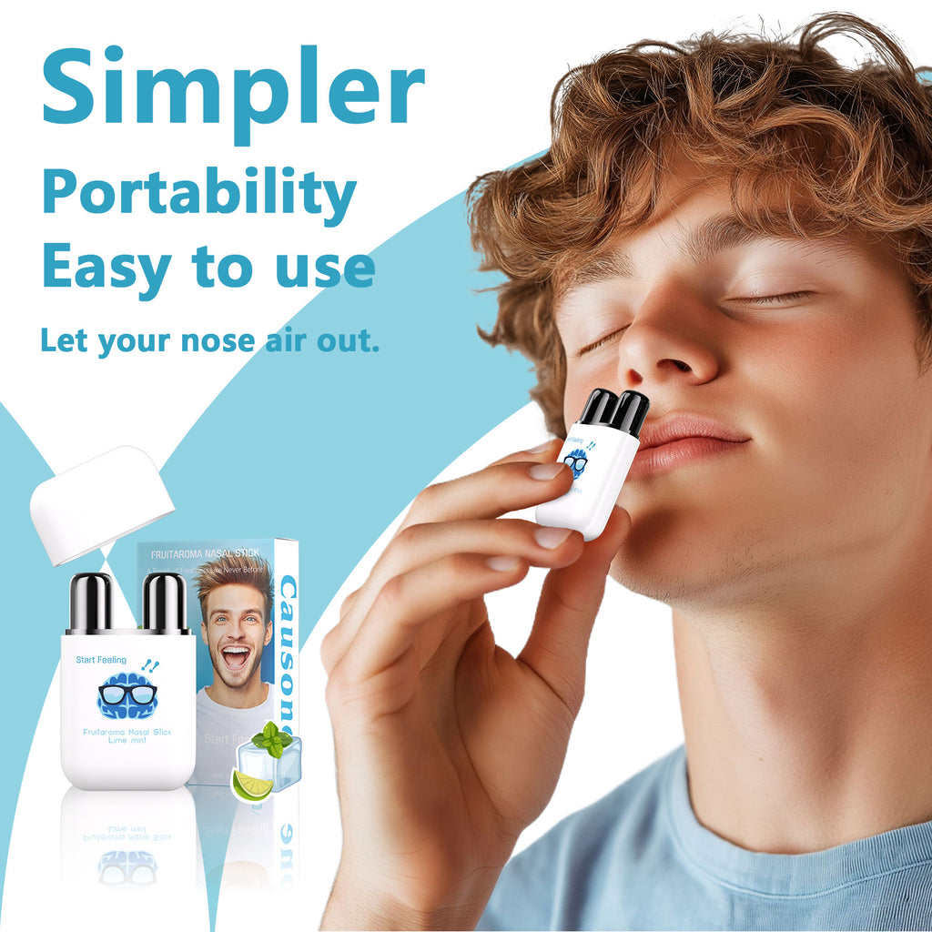 CAUSONE Start Feeling Fruit Aromatherapy Nasal Inhaler Stick