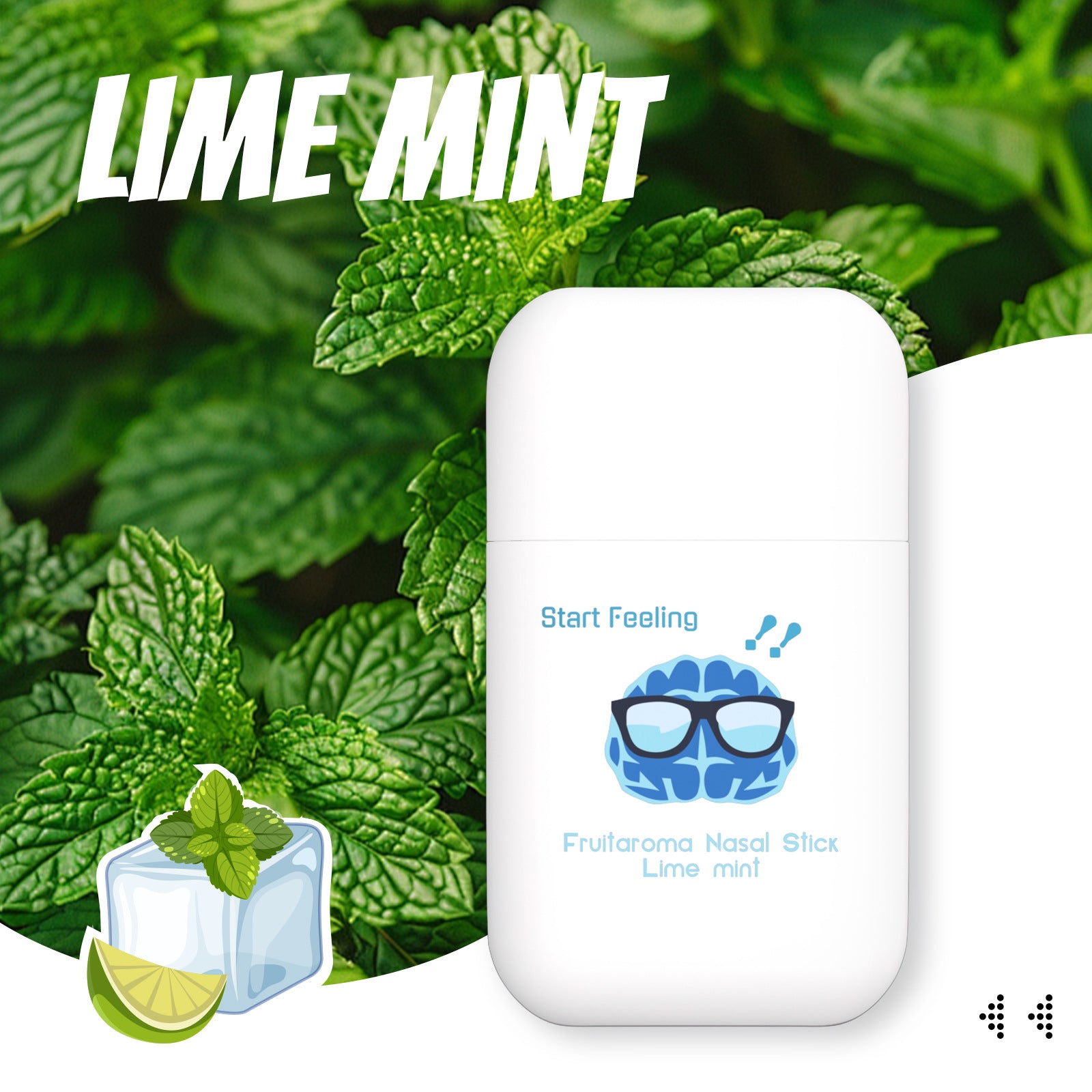 CAUSONE Start Feeling Fruit Aromatherapy Nasal Inhaler Stick