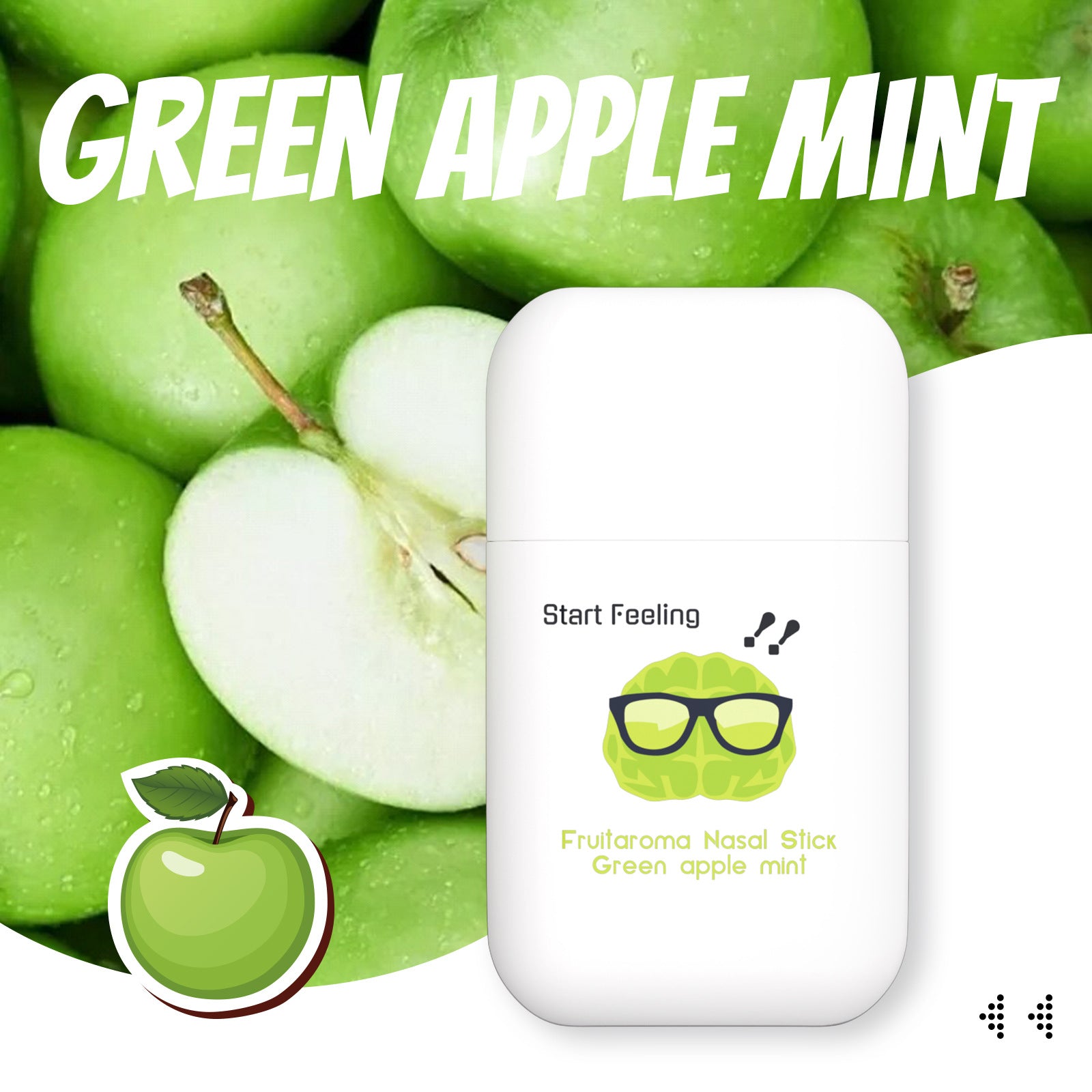CAUSONE Start Feeling Fruit Aromatherapy Nasal Inhaler Stick