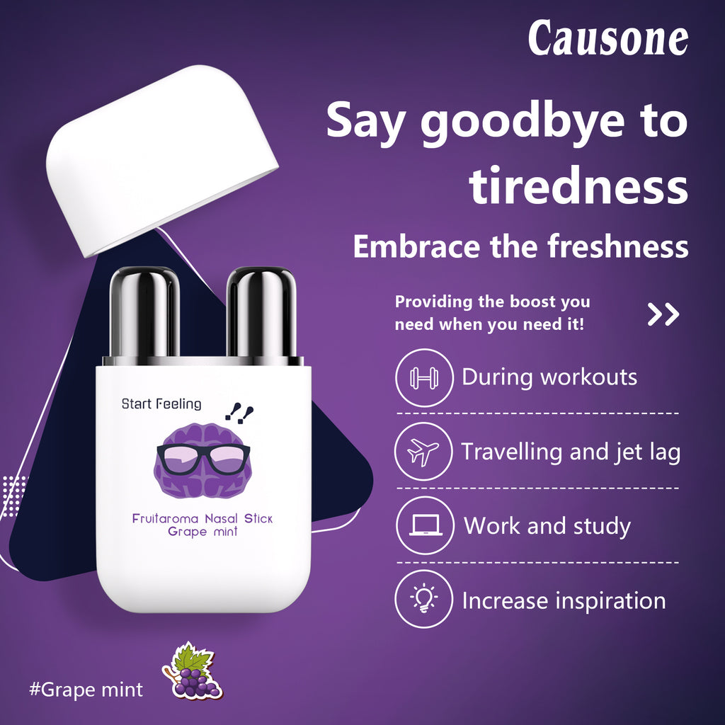 CAUSONE Start Feeling Fruit Aromatherapy Nasal Inhaler Stick