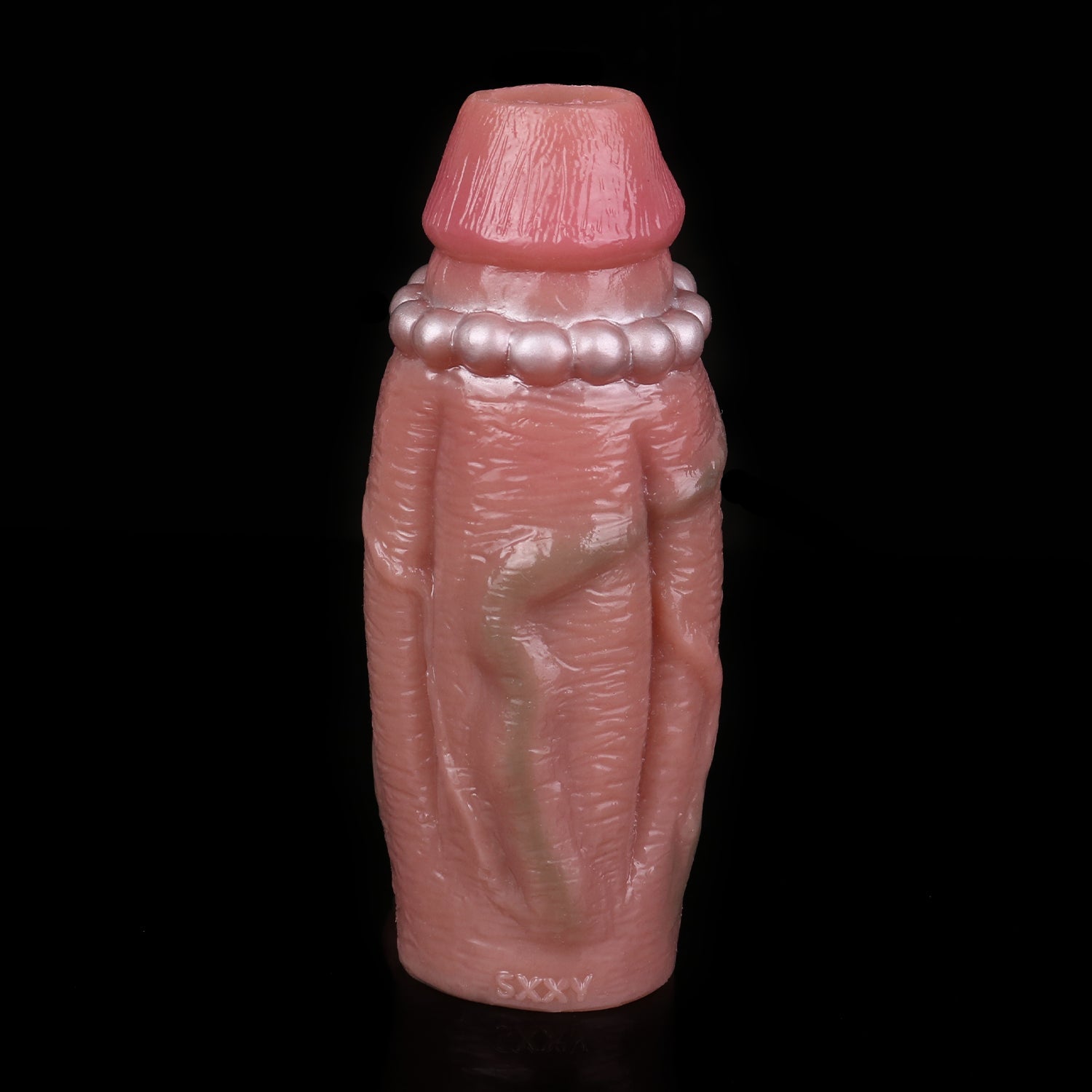 Kranzperlen-Sattelgurt Realistische Hülle für 6,1-Zoll-Schwanz