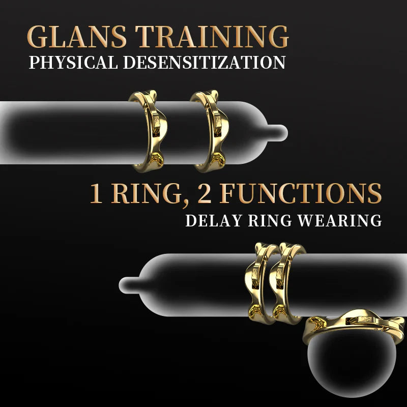 LOCKINK Kings Of Glans Ring Cock Ring & Foreskin Retainer