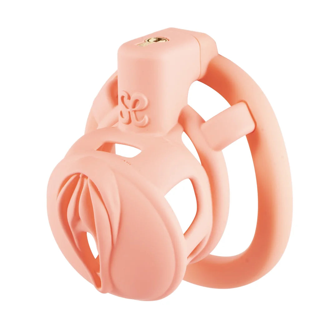 LOCKINK Sevanda 3D Gedruckter Rosa Pride Keuschheitskäfig für Männer