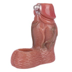 Realistischer Perlen-Penisköcher 4,5 Zoll