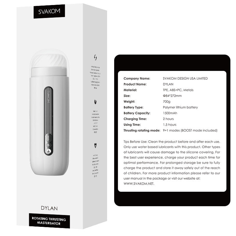 Dylan Automatischer Rotierender Männlicher Masturbator
