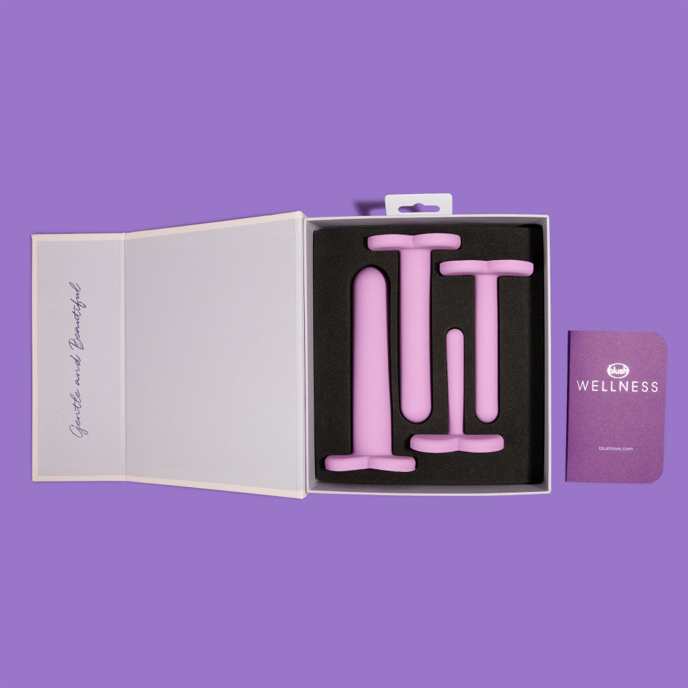 Blush Wellness 4-teiliges Dilator-Set für die vaginale, anale Öffnung & Tiefe