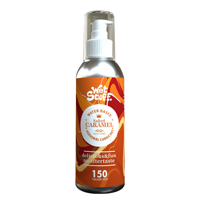 Wet Stuff Salted Caramel Edible Water-Based Lubricant 150g