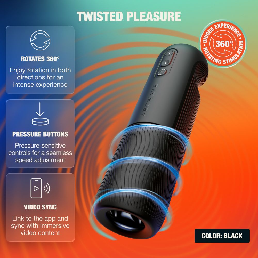 Arcwave Orbit Rotating & Thrusting Masturbator App-Controlled