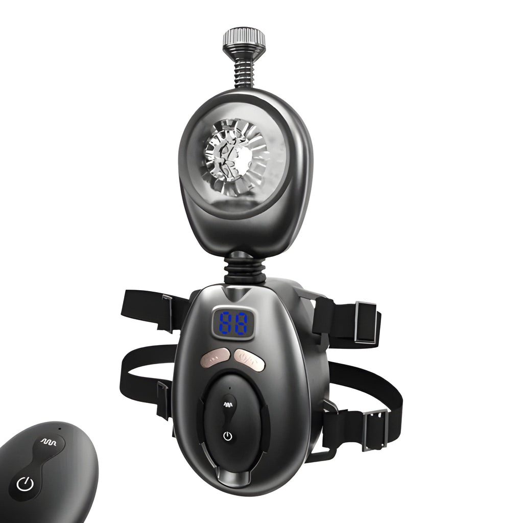 Freihändig tragbarer Gürtel-Masturbator für Männer, ferngesteuert