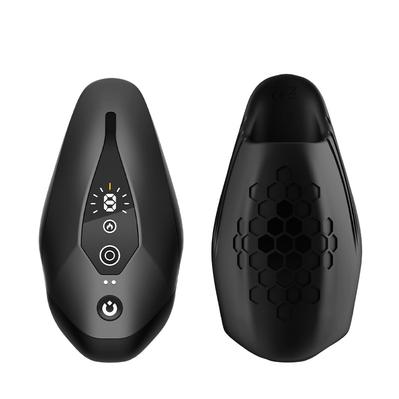 Black Eagle Pulse Tapping Vibrating Male Masturbator