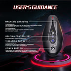 Black Eagle Pulse Tapping Vibrating Male Masturbator