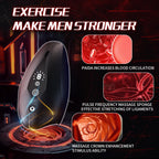 Black Eagle Pulse Tapping Vibrating Male Masturbator