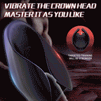 Black Eagle Pulse Tapping Vibrating Male Masturbator