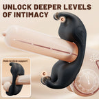 Bunny Wearable Clitoral Vibrating Cock Ring App Controlled