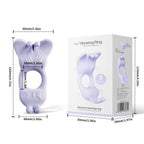 Butterfly Wearable Clitoral Vibrating Cock Ring App Controlled