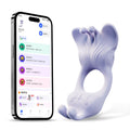 Butterfly Wearable Clitoral Vibrating Cock Ring App Controlled