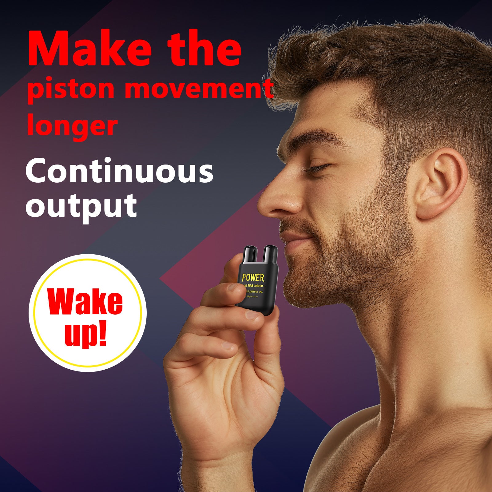 CAUSONE POWER Crocus Sativus Aromatherapy Nasal Inhaler Stick
