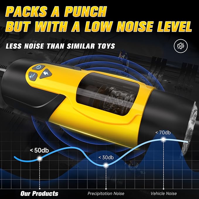 Dark Knight Rotating & Thrusting Male Masturbator App Controlled