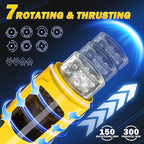 Dark Knight Rotating & Thrusting Male Masturbator