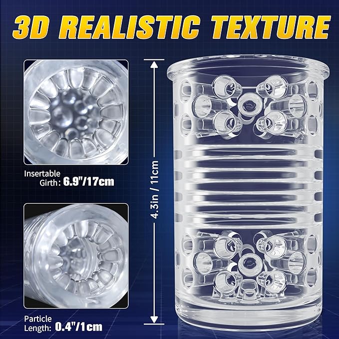 Dark Knight Rotating & Thrusting Male Masturbator App Controlled