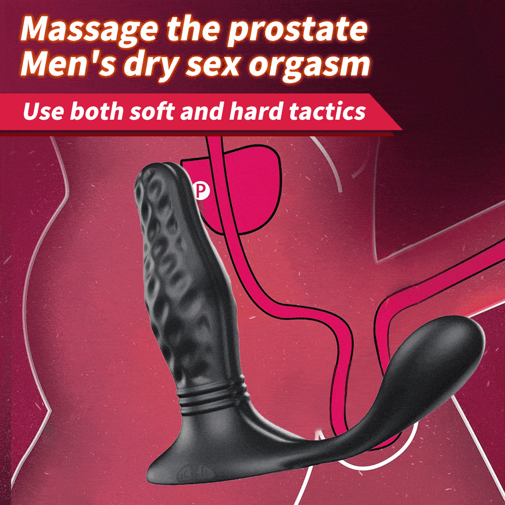 Diamond Wearable Thrusting & Vibrating Prostate Massager Remote Controlled