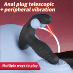 Diamond Wearable Thrusting & Vibrating Prostate Massager Remote Controlled