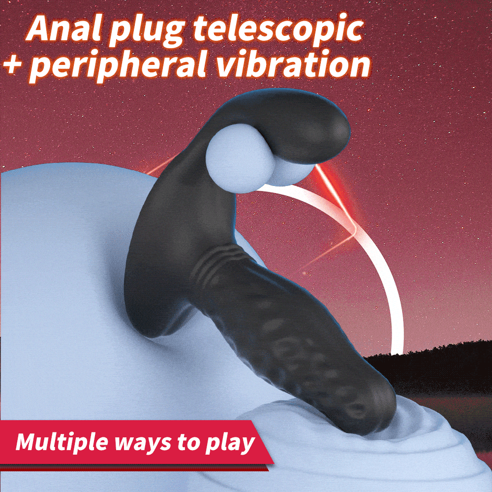 Diamond Wearable Thrusting & Vibrating Prostate Massager Remote Controlled