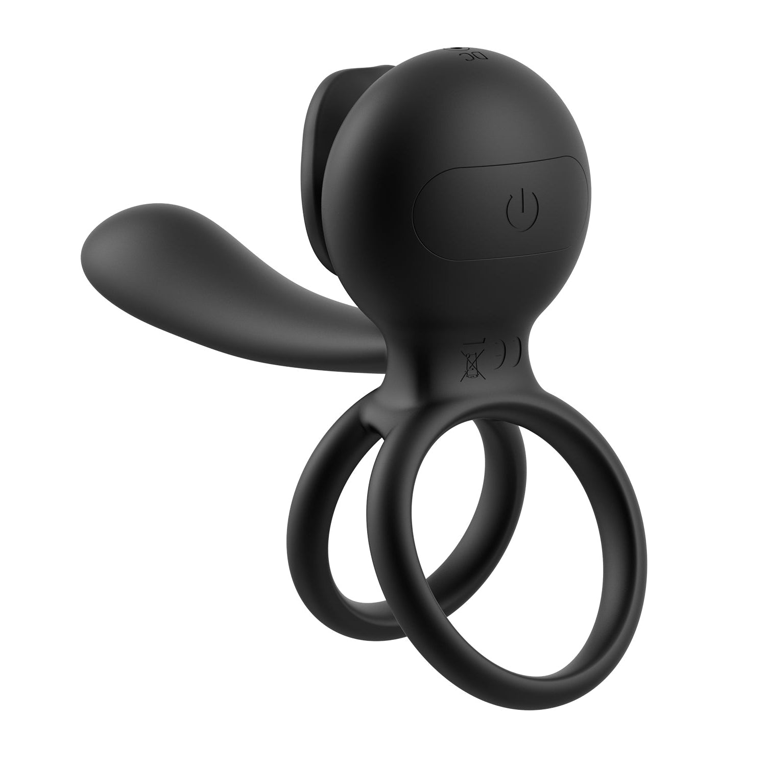 Dragon Tongue 2-in-1 Leck- & Vibrations-Hodenring App gesteuert