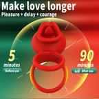 Dragon Tongue Licking & Vibrating Cock Ring App Controlled