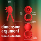 Dragon Tongue Licking & Vibrating Cock Ring App Controlled