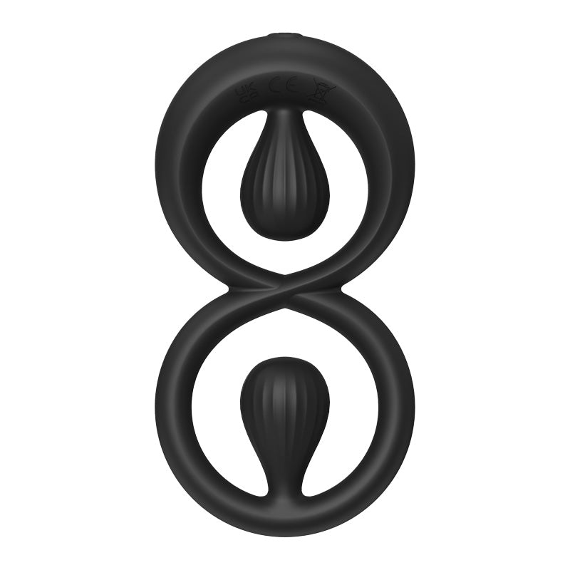 Dual Stimulation Clit Vibrating Cock Ring Remote & App Controlled