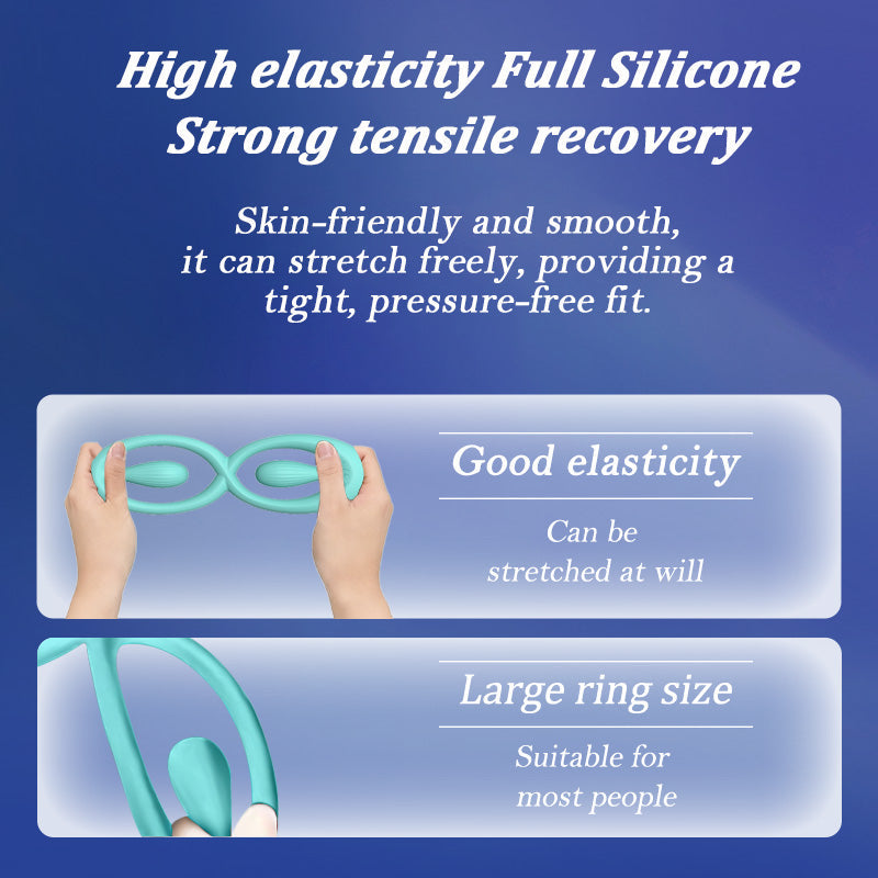 Dual Stimulation Clit Vibrating Cock Ring Remote & App Controlled