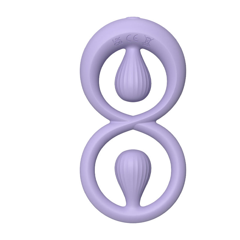 Dual Stimulation Clit Vibrating Cock Ring Remote & App Controlled