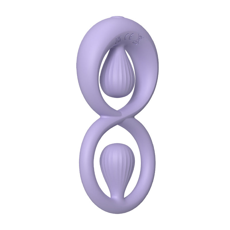 Dual Stimulation Clit Vibrating Cock Ring Remote & App Controlled