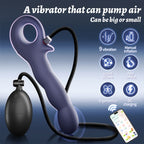 Explorer Inflatable Vibrating Prostate Massager App-Controlled