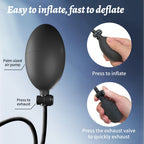 Explorer Inflatable Vibrating Prostate Massager App-Controlled