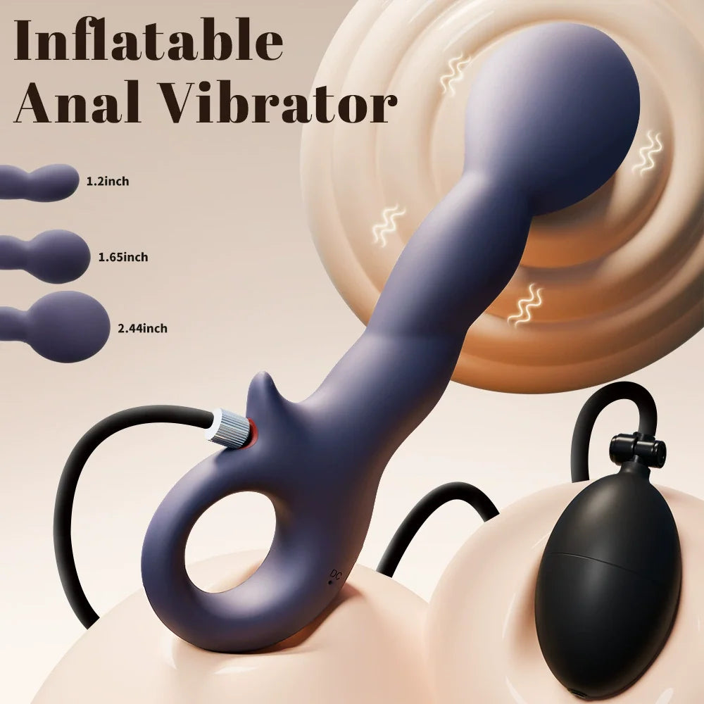 Explorer Inflatable Vibrating Prostate Massager App-Controlled