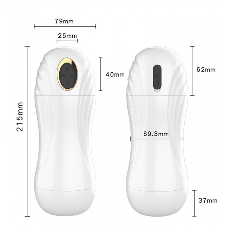 Fleshy Pro Sucking & Vibratng Male Masturbator