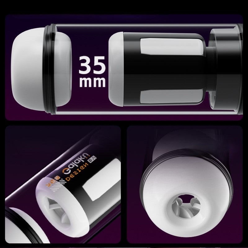 GALAKU Cyber Warrior Thrusting & Rotating Male Masturbator App-Controlled